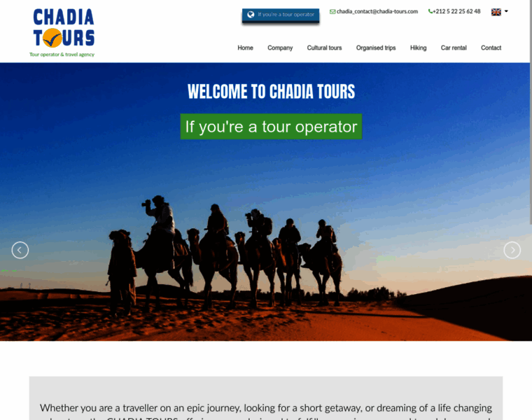 Chadia-tours.com thumbnail