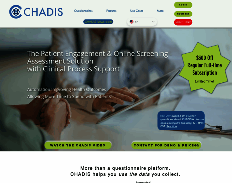 Chadis.com thumbnail