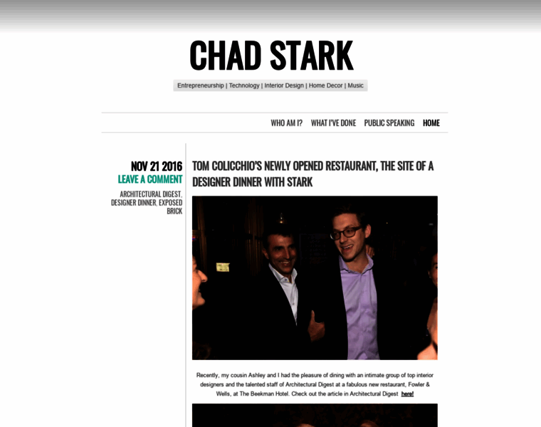 Chadstark.com thumbnail