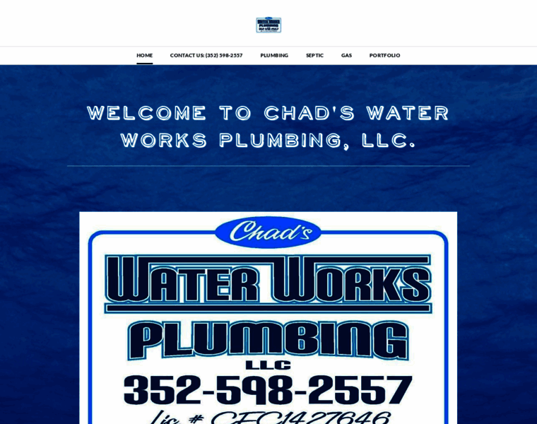 Chadswaterworks.com thumbnail