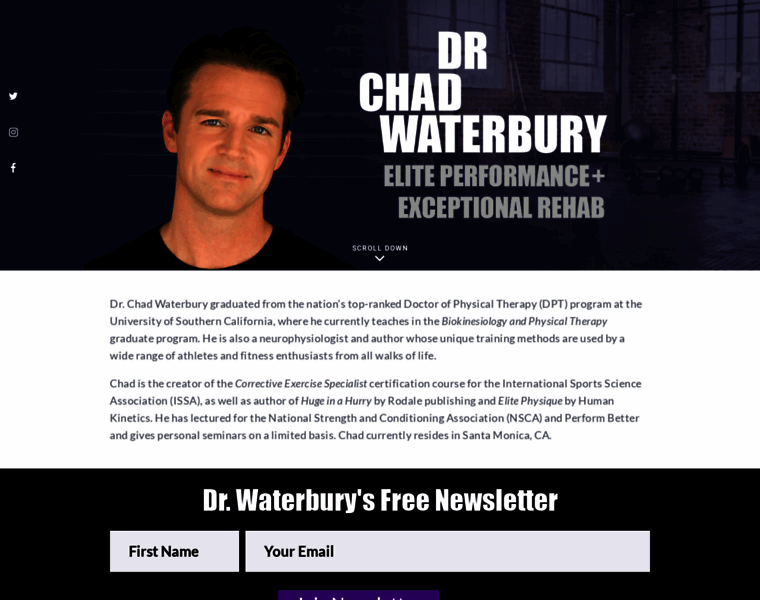 Chadwaterbury.com thumbnail