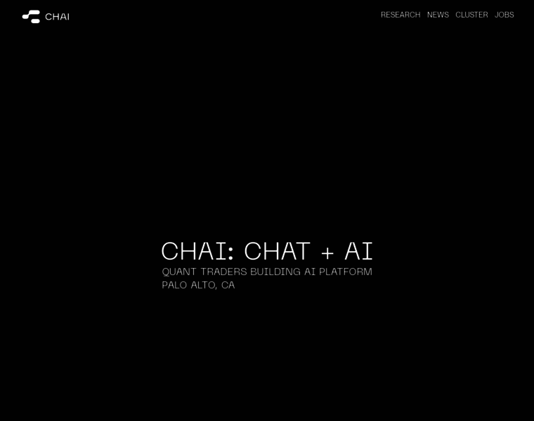 Chai-research.com thumbnail