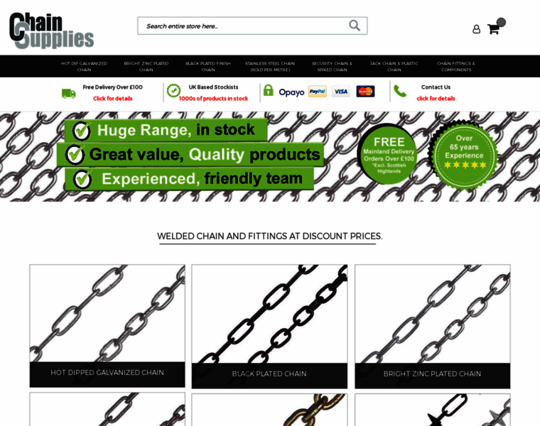 Chain-supplies.co.uk thumbnail