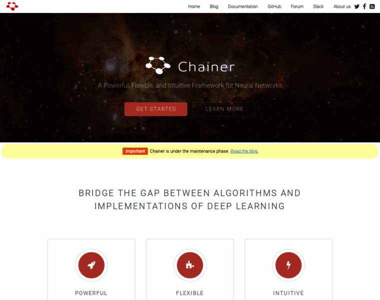 Chainer.org thumbnail