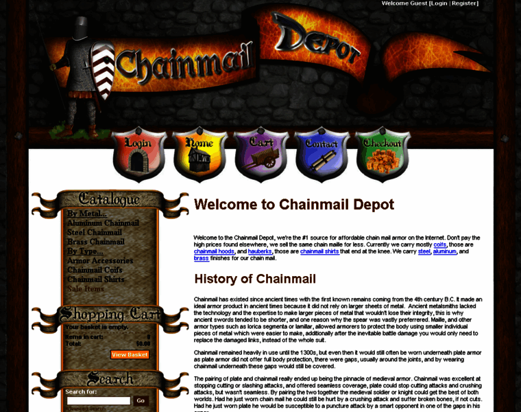 Chainmail.net thumbnail