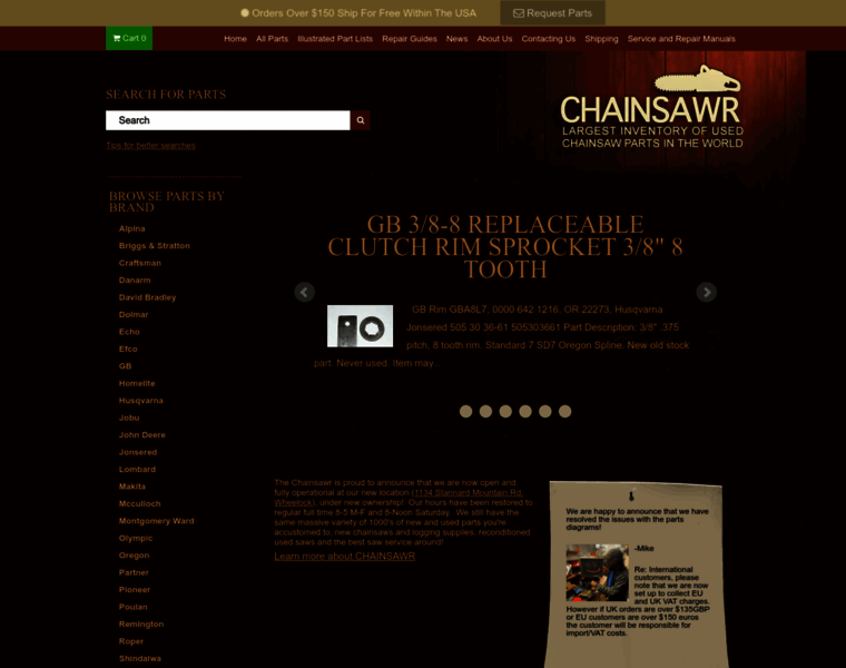 Chainsawr.com thumbnail