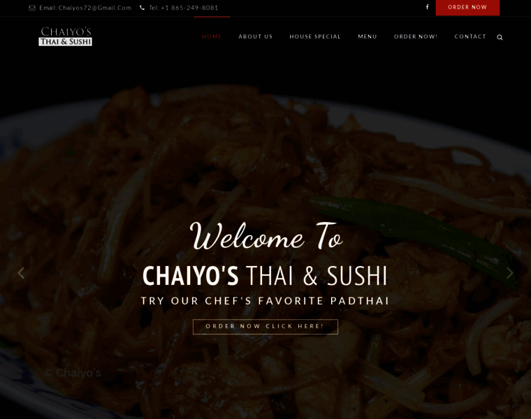Chaiyosrestaurant.com thumbnail