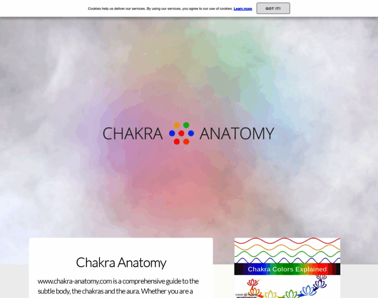 Chakra-anatomy.com thumbnail