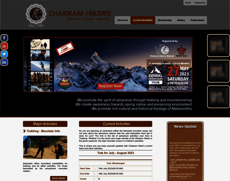 Chakramhikers.com thumbnail