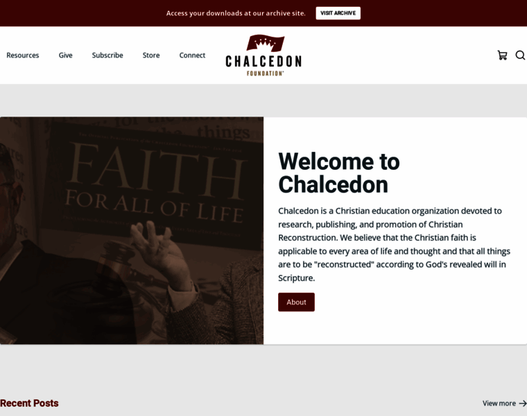 Chalcedon.edu thumbnail