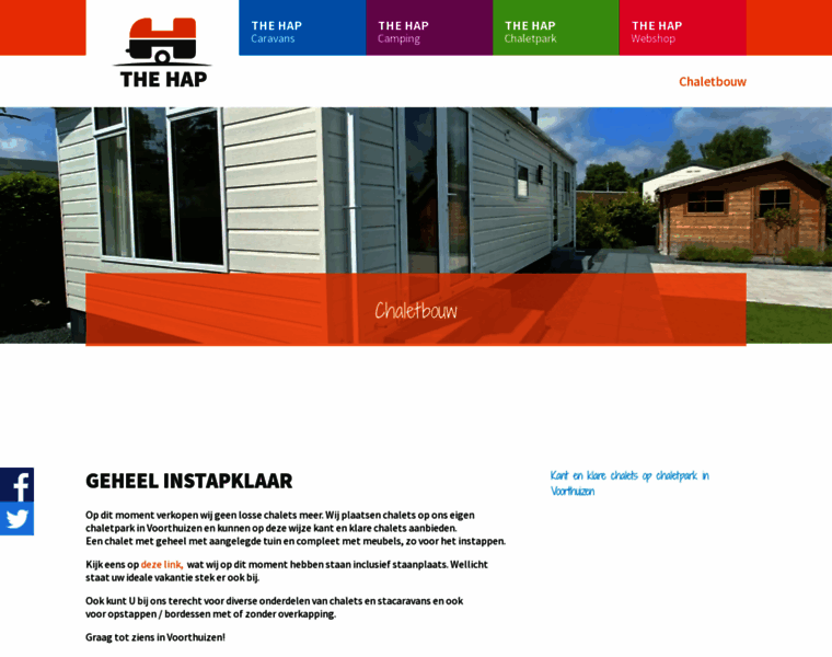 Chaletbouwthehap.nl thumbnail