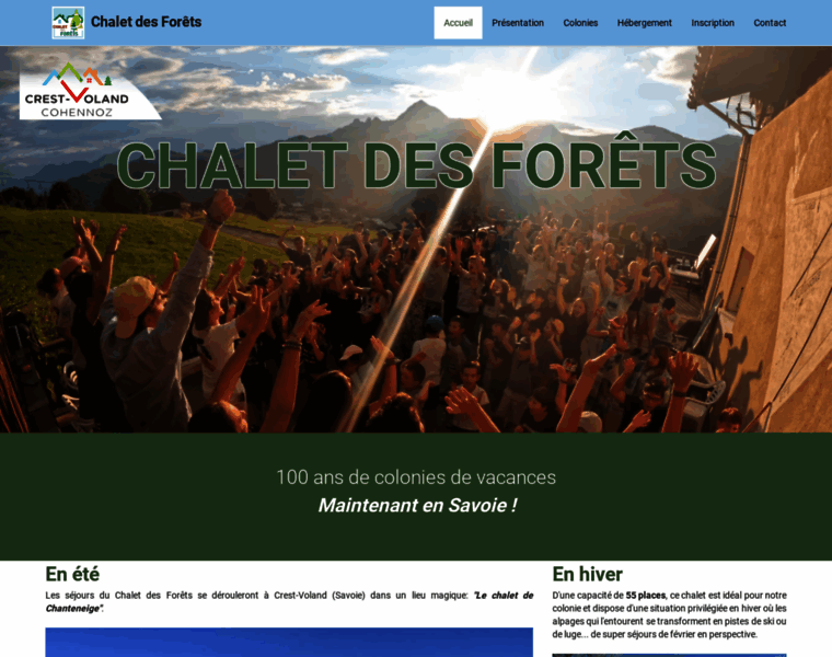 Chaletdesforets.fr thumbnail