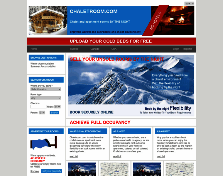 Chaletroom.com thumbnail