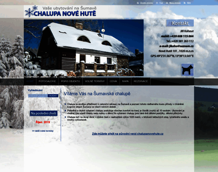 Chalupasumava.cz thumbnail