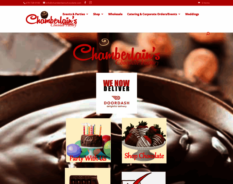 Chamberlainchocolate.com thumbnail