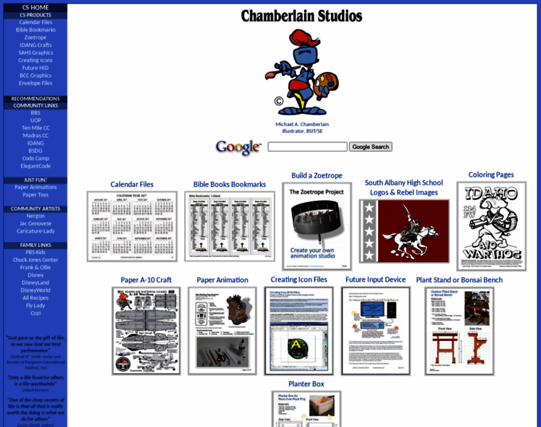 Chamberlainstudios.net thumbnail