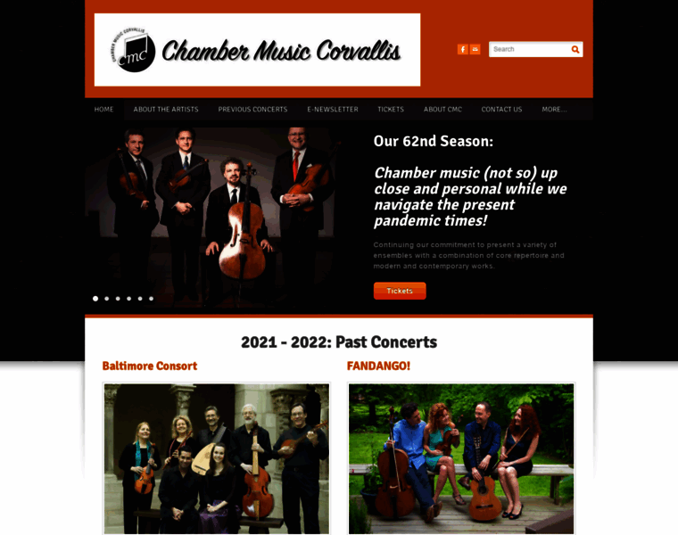 Chambermusiccorvallis.org thumbnail