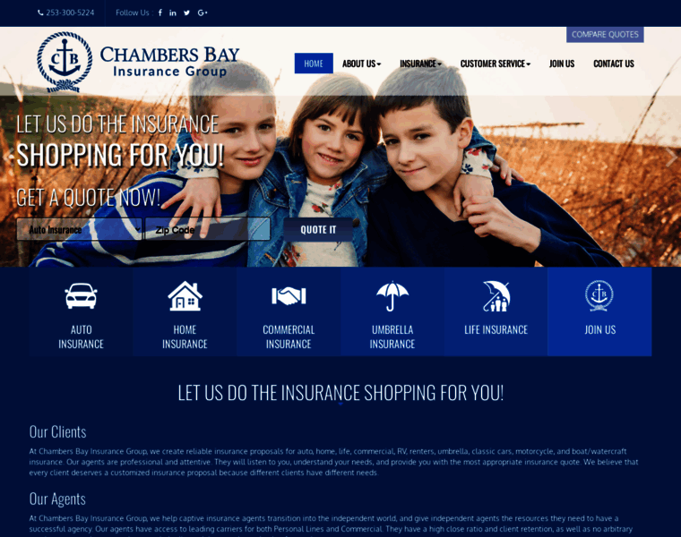 Chambersbayinsurance.com thumbnail