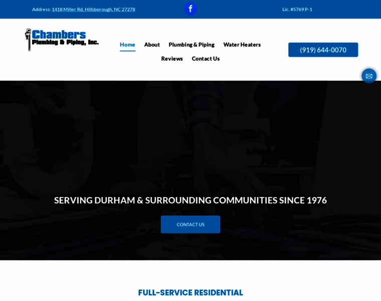 Chambersplumbinginc.com thumbnail