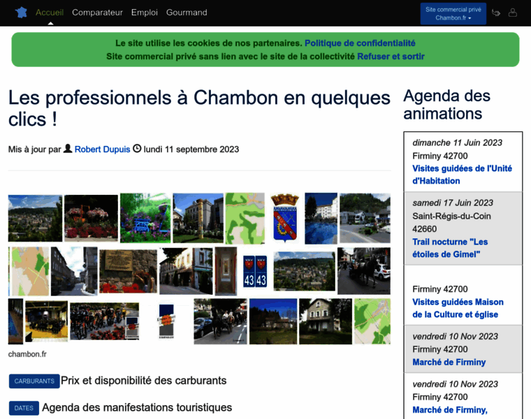 Chambon.fr thumbnail