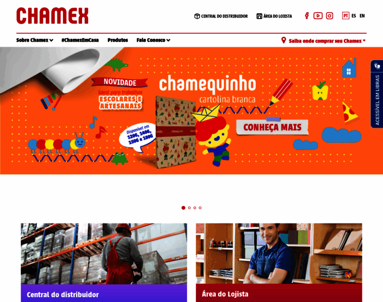 Chamex.com.br thumbnail