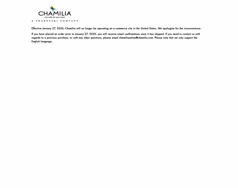 Chamilia.com thumbnail