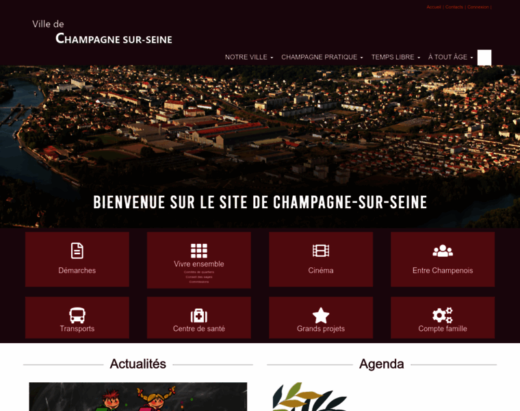 Champagne-sur-seine.fr thumbnail