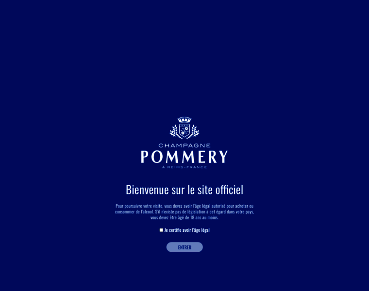 Champagnepommery.com thumbnail