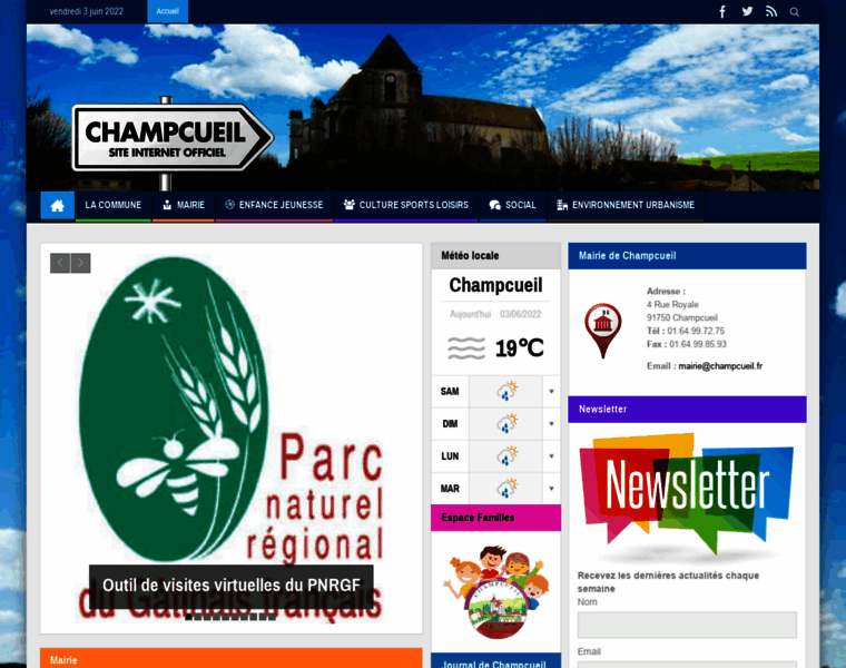 Champcueil.fr thumbnail