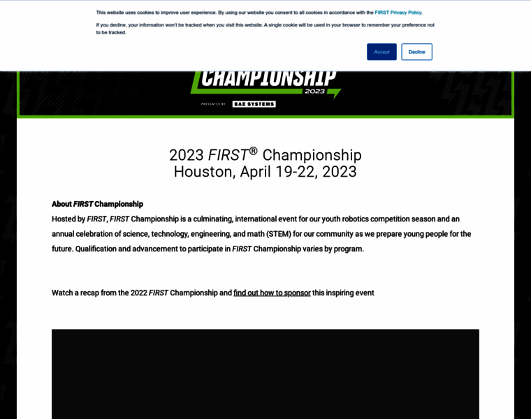 Championship.usfirst.org thumbnail