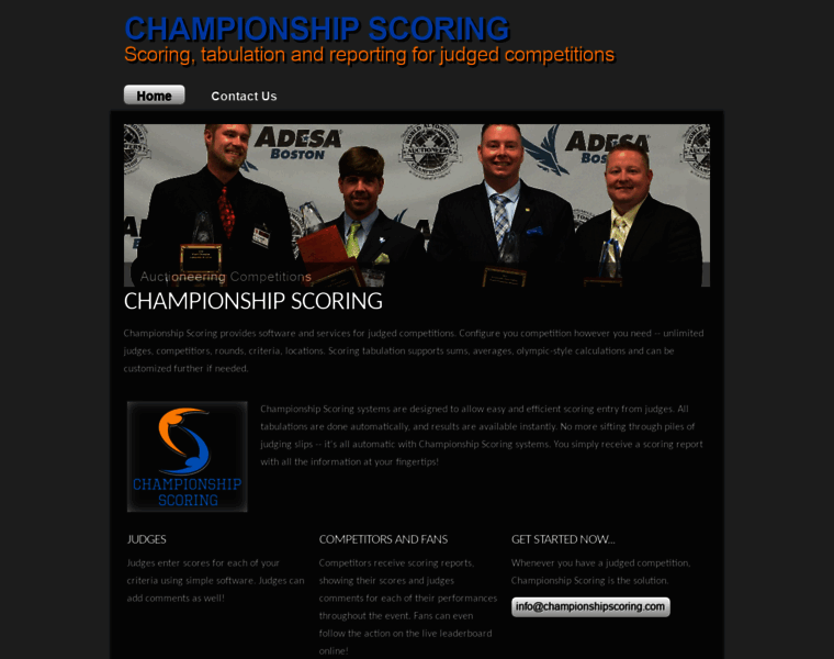 Championshipscoring.com thumbnail