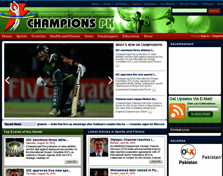 Championspk.com thumbnail
