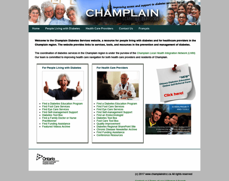 Champlaindrcc.ca thumbnail