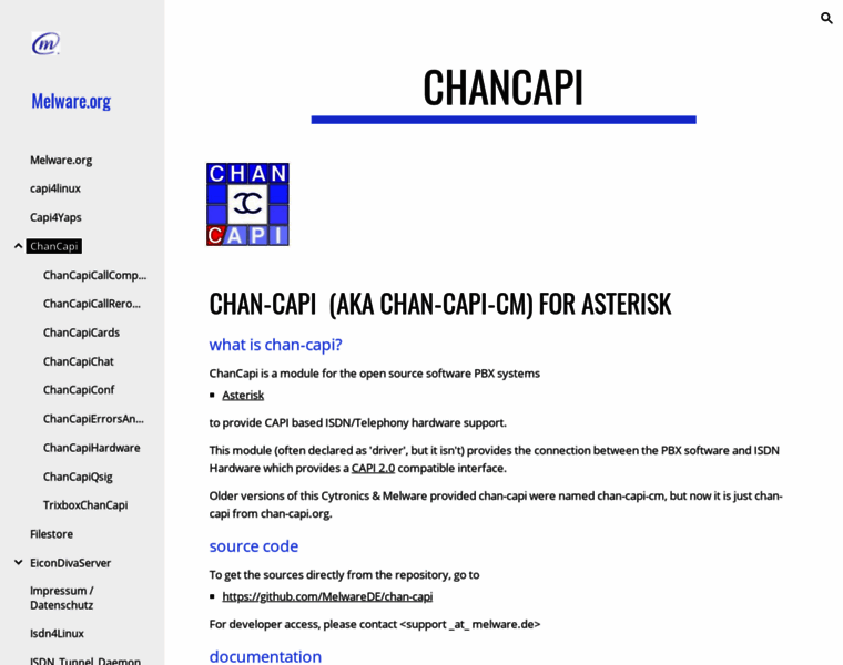 Chan-capi.org thumbnail