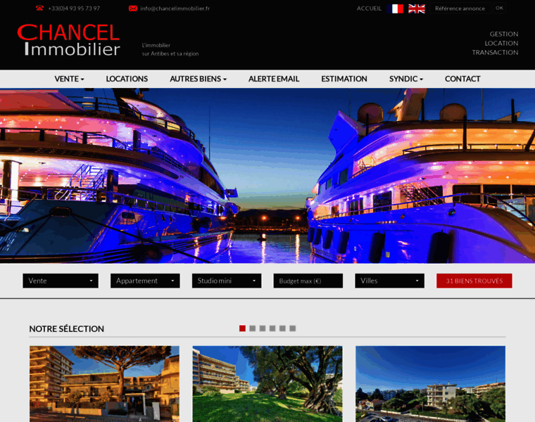 Chancelimmobilier.fr thumbnail