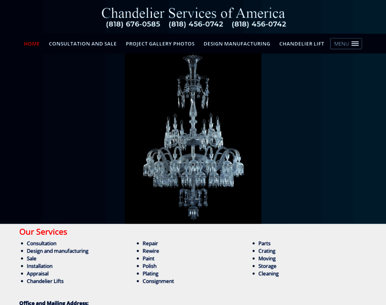 Chandelierservicesusa.com thumbnail