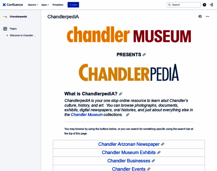 Chandlerpedia.com thumbnail