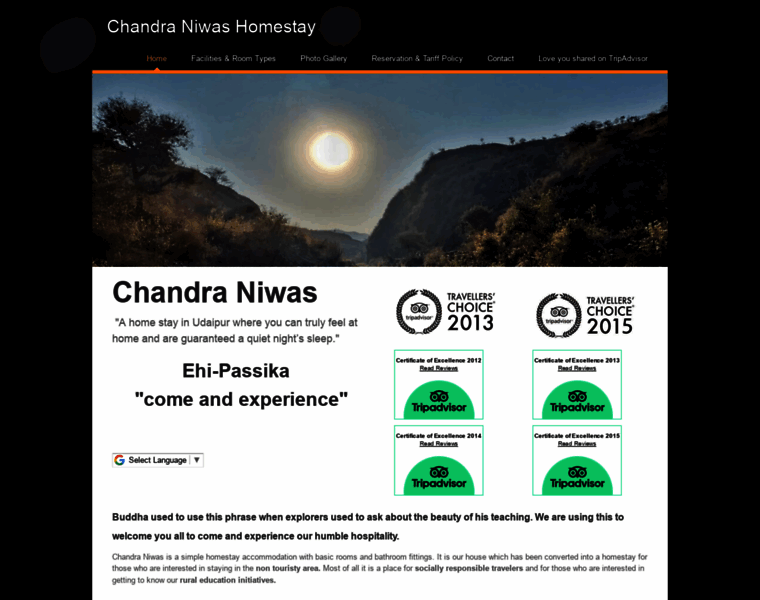 Chandraniwas.com thumbnail