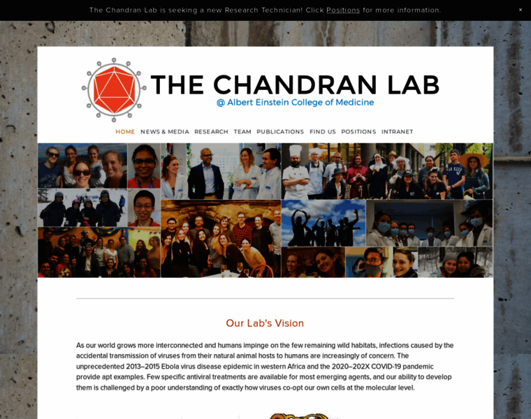 Chandranlab.org thumbnail