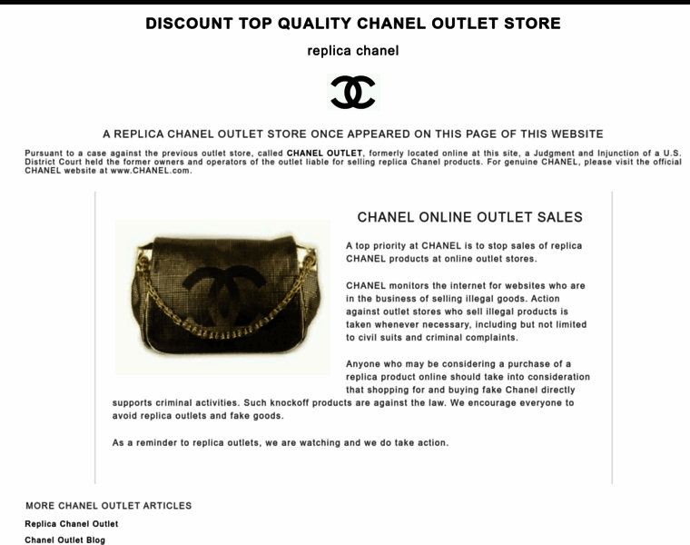 Chanel--outlet.com thumbnail