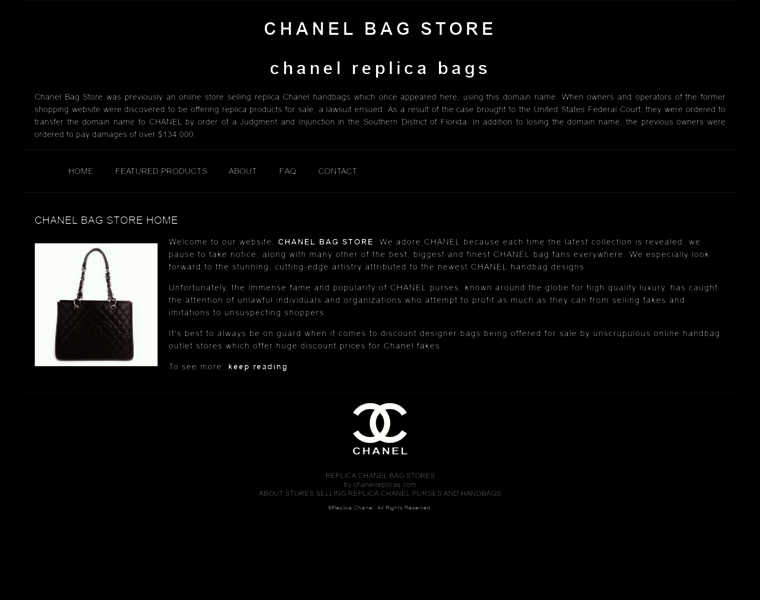 Chanelbagstore.com thumbnail
