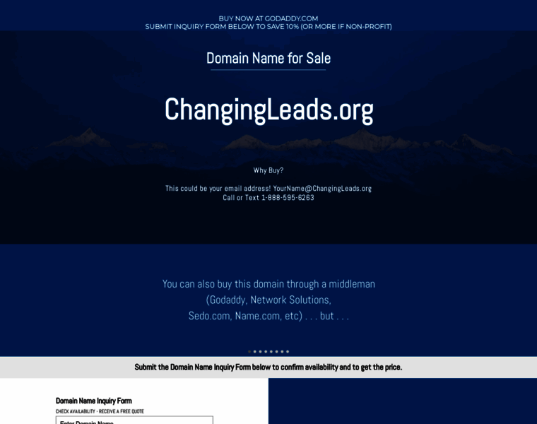 Changingleads.org thumbnail Changingleads.org thumbnail