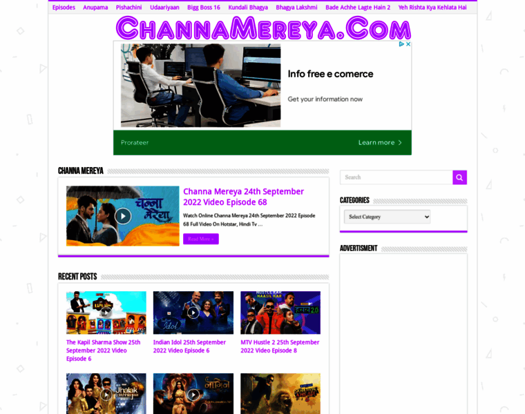 Channamereya.com thumbnail
