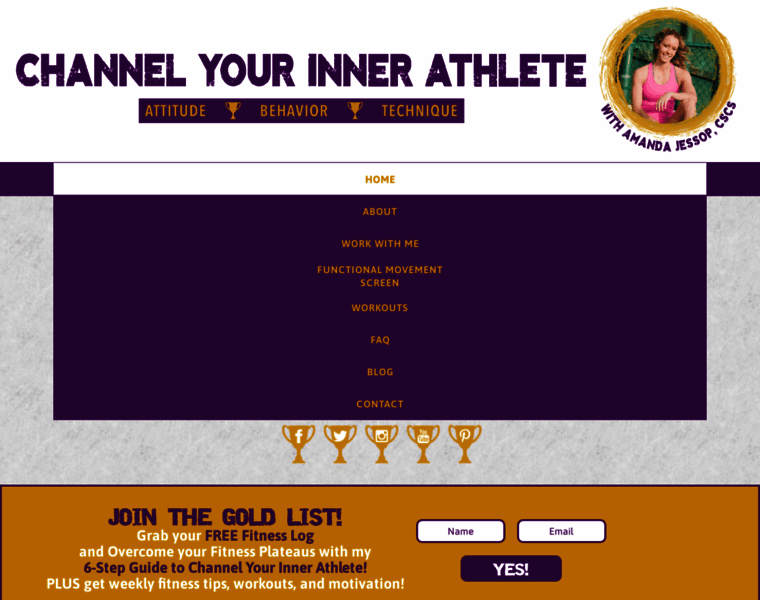 Channelyourinnerathlete.com thumbnail