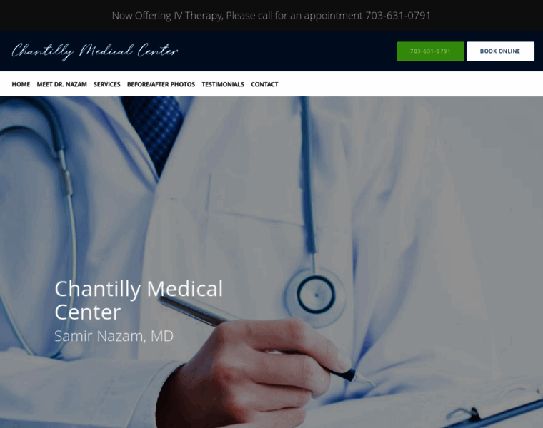 Chantillymedicalcenter.com thumbnail