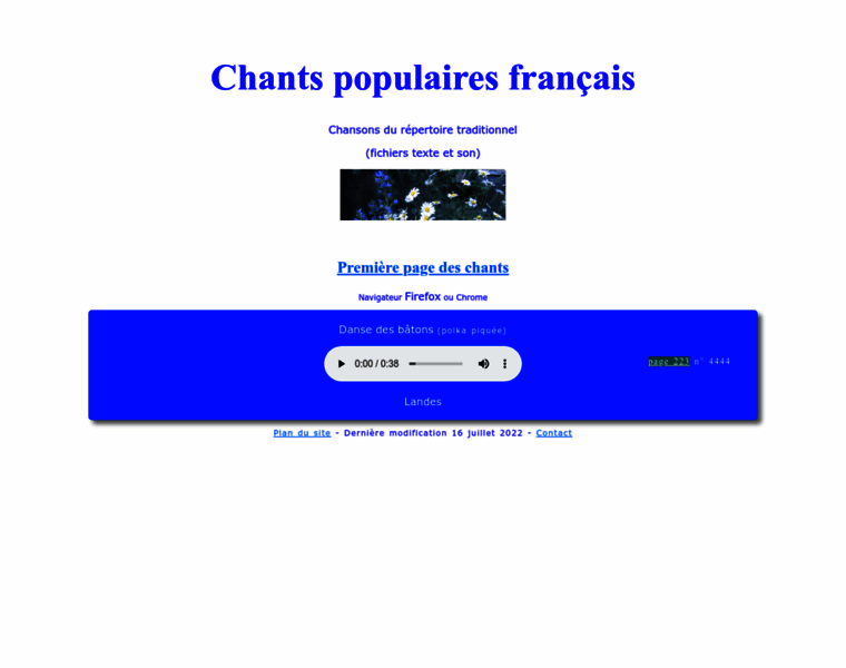 Chants-populaires-francais.com thumbnail