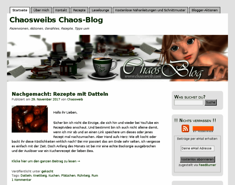 Chaosweib.com thumbnail