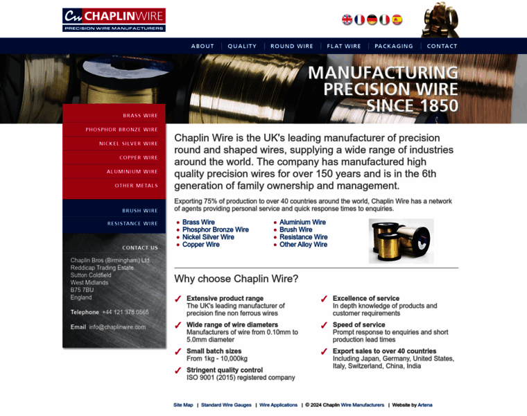 Chaplin-wire.co.uk thumbnail Chaplin-wire.co.uk thumbnail