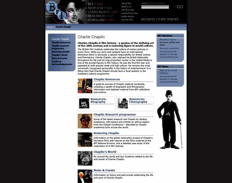 Chaplin.bfi.org.uk thumbnail