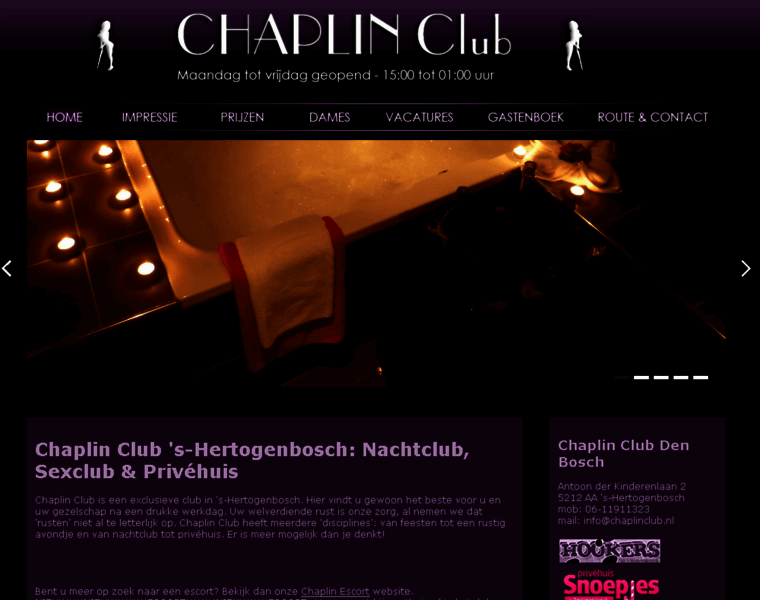 Chaplinclub.nl thumbnail